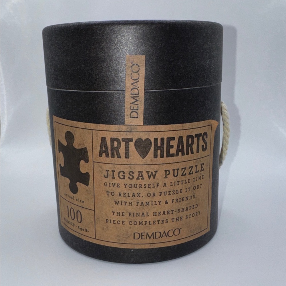 Demdaco Jigsaw 100 Piece Puzzle Friendship Starts in Loving Hearts - Picture 2 of 3